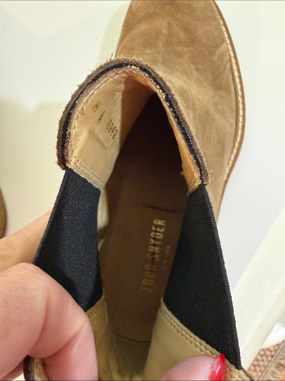 Todd Snyder Suede Chukka Boots Sz 9,  tub10